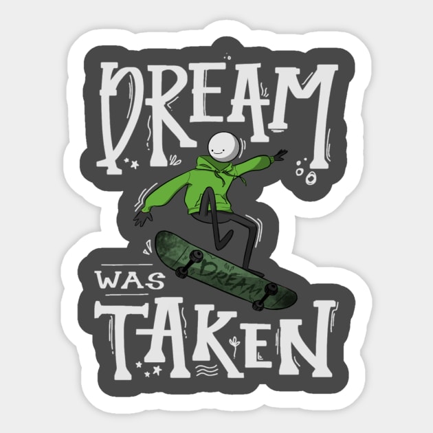 dreamwastaken skateboarding Sticker by naddakkidal